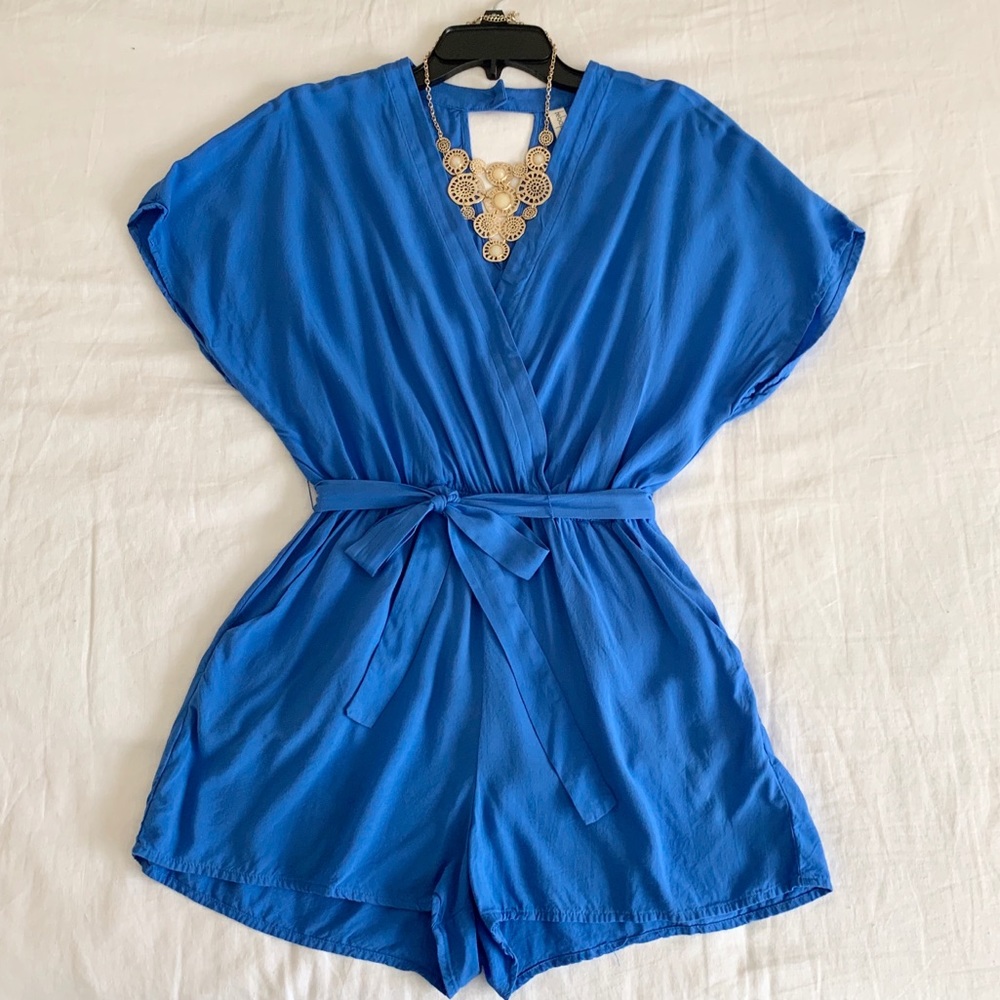Cobalt Blue Romper ✨